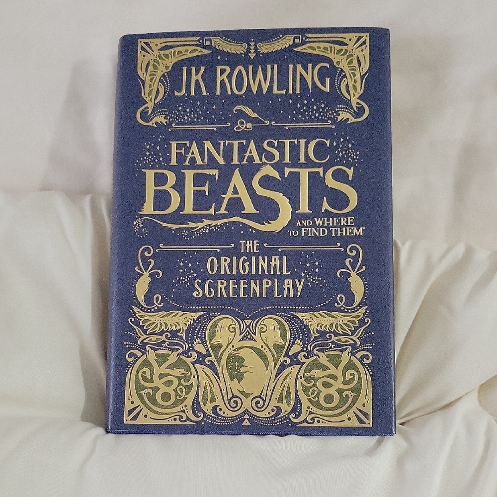 Fantastic Beasts The Original Screen Play 1st Ed., w/ Dust Jacket Hardcover New
